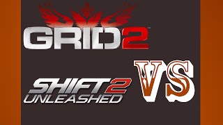 Grid 2 VS NFS Shift 2 Brands Hatch PS3 {1080p 60fps}