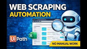 UiPath Web Scraping Automation | Real-Time Data Extraction!! #uipathtutorial #uipathstudio
