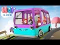 Las Ruedas Del Autobus y más canciones infantiles en Español ♫ HeyKids