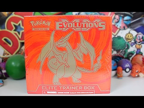 Factory Sealed Details about   2016 Pokemon Evolutions Charizard Elite Trainer Box 