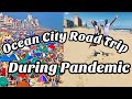 Ocean City Maryland Beach & Boardwalk.Ocean City Road Trip During Pandemic. COVIDCATION