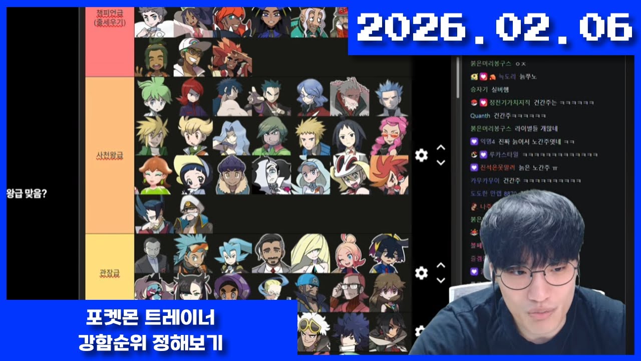 2026-02-06 포켓몬 트레이너 강함순위 티어리스트