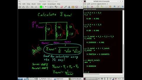 Calculate Impedance of a Series Parallel  RL Circuit