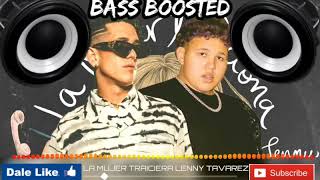 La Mujer Traicionera - Lenny Tavárez  Ft Beéle (Bass Boosted)🕪🎧🔥