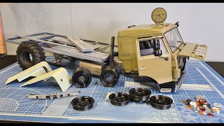 картинка: Из чего собрать КАМАЗ в масштабе 1/10