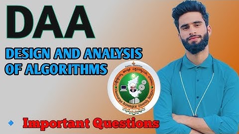 DAA IMPORTANT QUESTIONS VTU |21CS42 🔥🔥💯