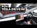 POV Tesla Model 3 Drive LR 2021 - 360° Video AMAZING!
