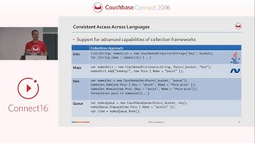 Agile document models & data structures – Couchbase Connect 2016