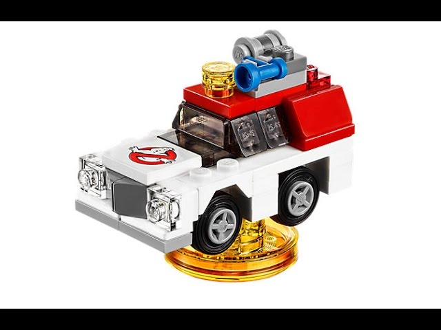 Dødelig tage ned donor Ecto 1 (how to build) | LEGO Dimensions 71242 - YouTube