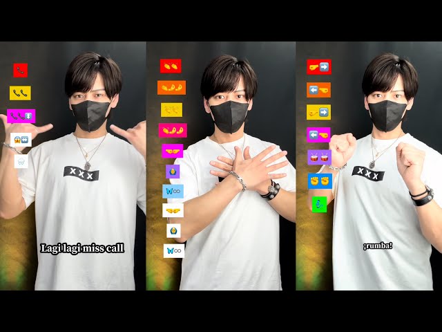 【TikTok medley】eazy dance tutorial TAKAHARU emoji challenge trend 2024 🕺🕺🕺 class=