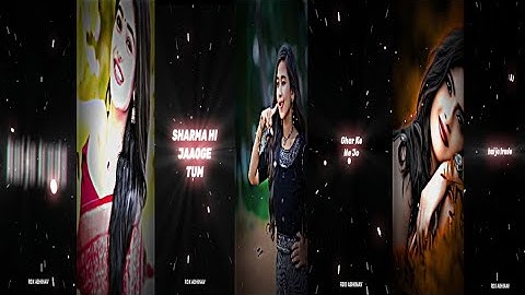 chanad sifarish new trending Lyrics Video Edting Alight Motoin | Trending glowing lyrics xml Preset