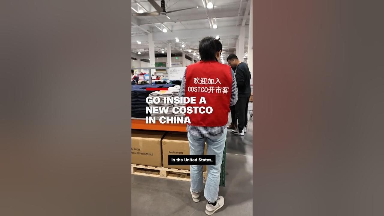 Look inside the newest Costco in China