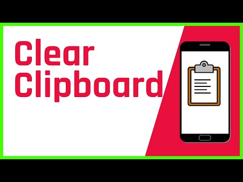 Video: Paano Linisin Ang Clipboard