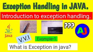 What is exception in java hindi? | Exception handling
