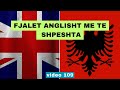 Fjalet anglisht me te shpeshta i anglisht shqip perkthim i fjale i 109