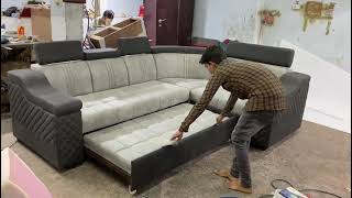 sofa cum bed stylish & comfortable  @ very low prices in hyderabad @ whtsaap:- 8125300007. screenshot 3