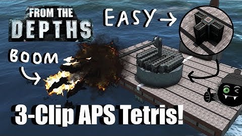 3 Clip APS Tetris! 🔢📋 From the Depths Tutorial