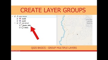How To Group Multiple Layers Into One Layer in QGIS