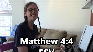 Matthew 4:4 ESV song