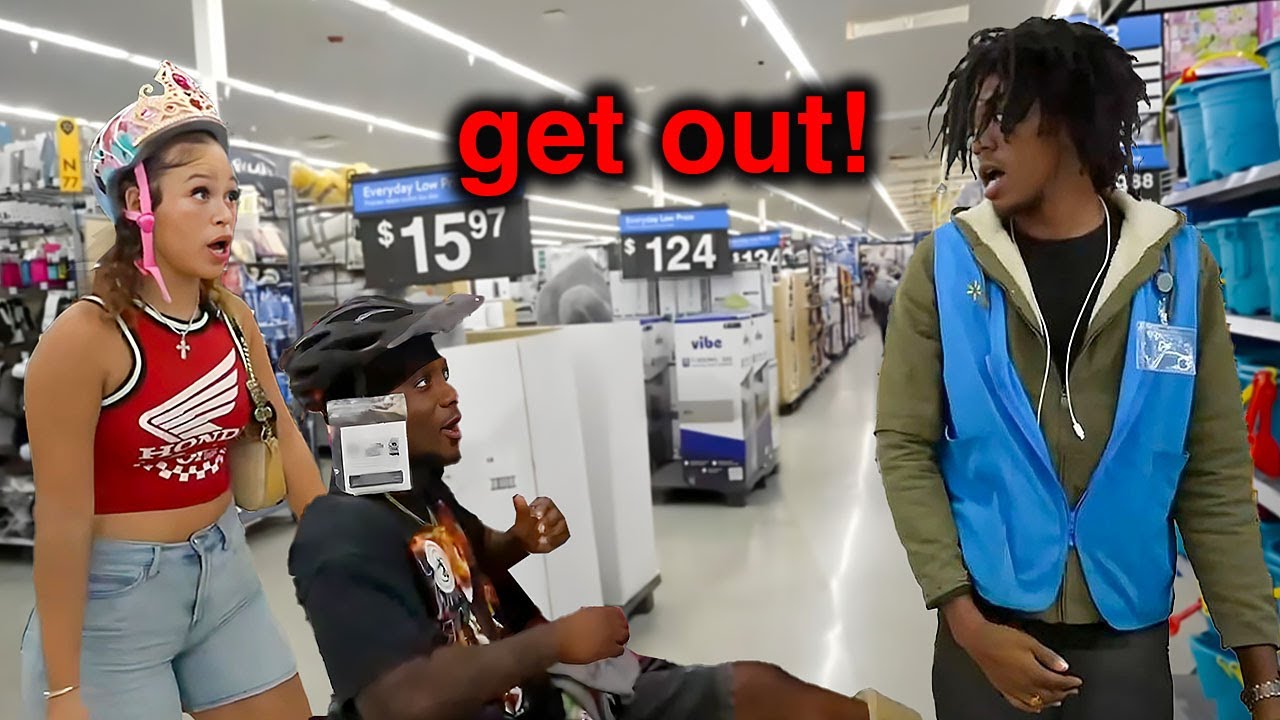 Me & YourRage Got Kicked Out Of Walmart..