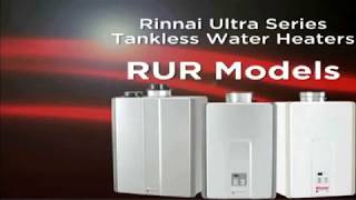 Rinnai RUR199iN Tankless Water Heaters Silver