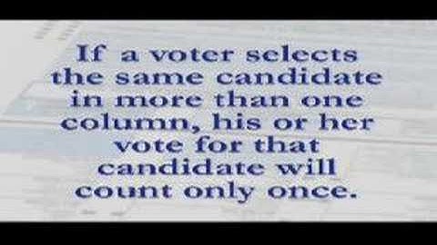 Instant Runoff Voting - English