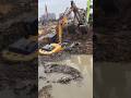 Excavators Trapped in Mud – Incredible Recovery Mission! Only Giant Excavators can rescue/#excavator