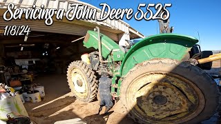 Servicing a John Deere 5525 | 1/8/24