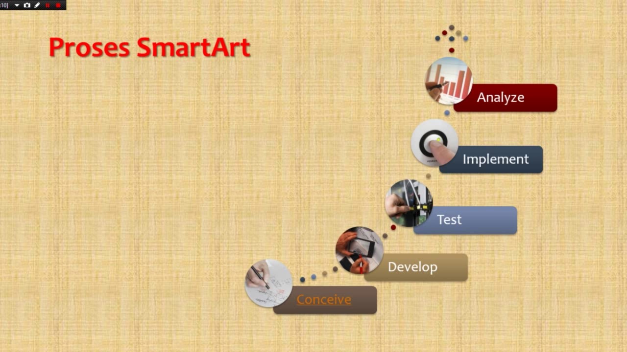 CARA MEMBUAT  POWER POINT  YANG  MENARIK  PROSES SMARTART 