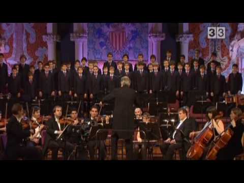 Escolania de Montserrat conducted by Sir Neville M...