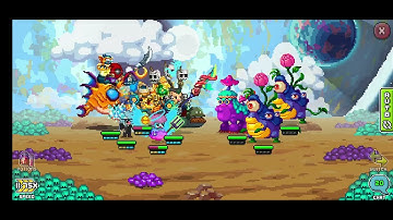 (Android) Bit Heroes T19 Raid 16 under 2 Minute runs with the fastest possible builds.