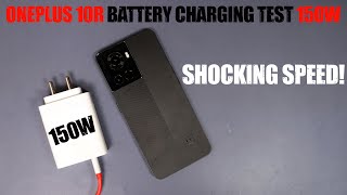 AMAZING! OnePlus 10R 150W SuperVooc Battery Charging Time Test
