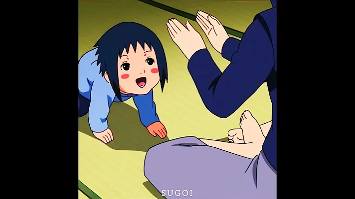 LITTLE SASUKE WANT TO PLAY WITH ITACHI