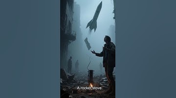 How to Build a Rocket Stove in a Post-Apocalyptic World #shorts #science