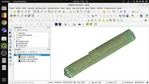 Dicas rápidas QGIS 29 - Calculo de índice de vegetação (IV) com imagens de câmera RGB de drone.