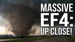 Massive Kansas EF4 Wedge Tornado – Up Close Edge Intercept in 4K!