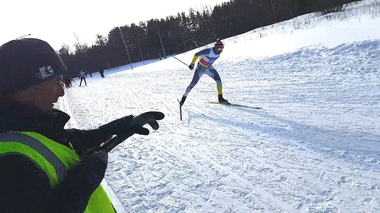 В лыжных гонках участвовали более ста спортсменов - YouTube