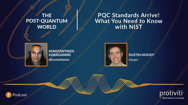 PQC Standards Arrive! What You Need to Know— with NIST