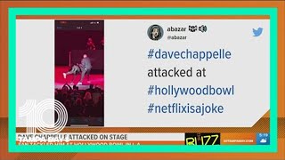 Reports: Comedian Dave Chappelle attacked on stage during Netflix comedy festival