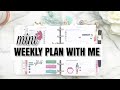 Mini Happy Planner Plan With Me | AT HOME WITH QUITA Mini Happy Planner Plan With Me | AT HOME WITH QUITA