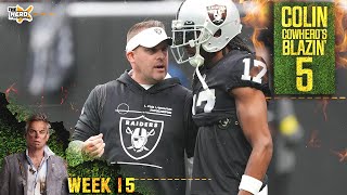 Blazin' 5: Raiders beat Josh McDaniels' old team, Titans and Colts win as underdogs | NFL | THE HERD