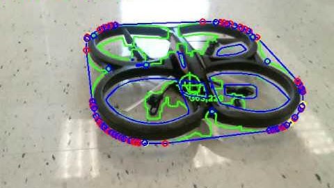 Tracking a drone using OpenCV