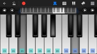 LINKIN PARK IN THE END ON MOBILE PIANO APP screenshot 1