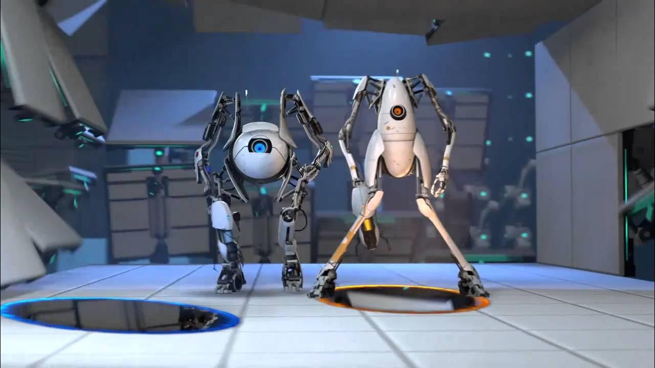 Рекламный ролик игры. Portal 2 тетали.