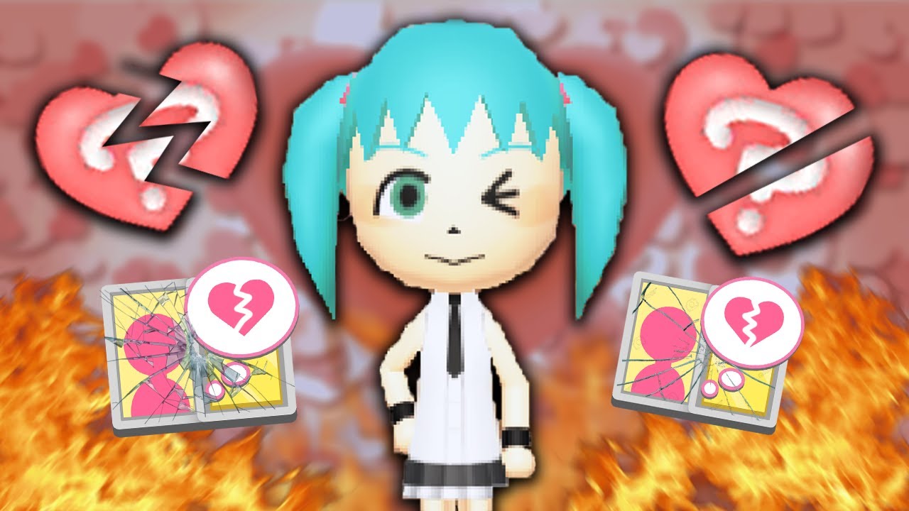 This Mii is DESTROYING RELATIONSHIPS on my Island...