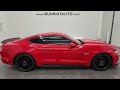 2017 ford mustang gt performance race red 6 speed 4k walkaround 13805z sold