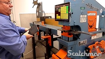 Scotchman Ironworker Automatic Measuring & Positioner Systems - USA Made