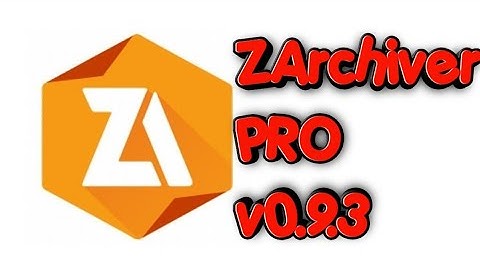 ZARCHIVER  O MELHOR EXPLORADOR DE ARQUIVOS ANDROID VERSÃO PRO