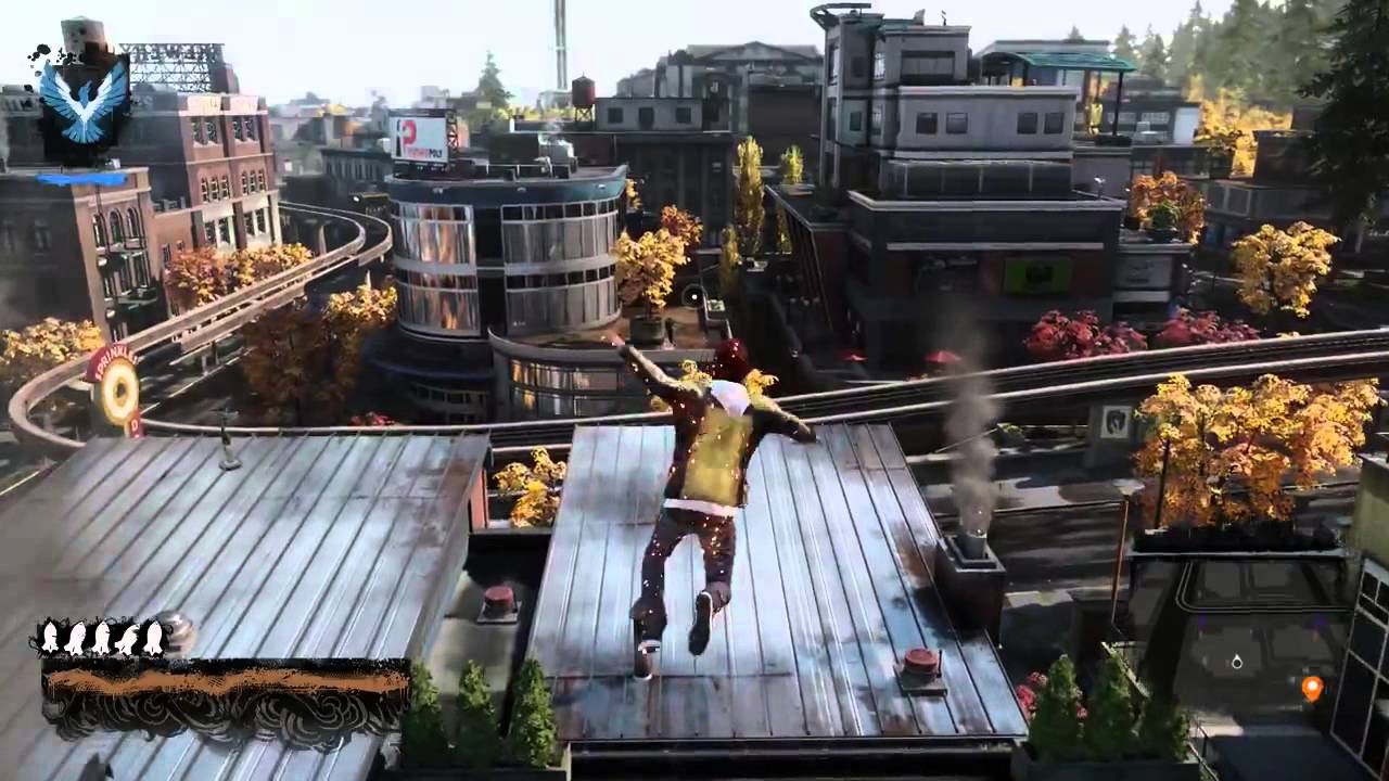 infamous second son free roam smoke powers