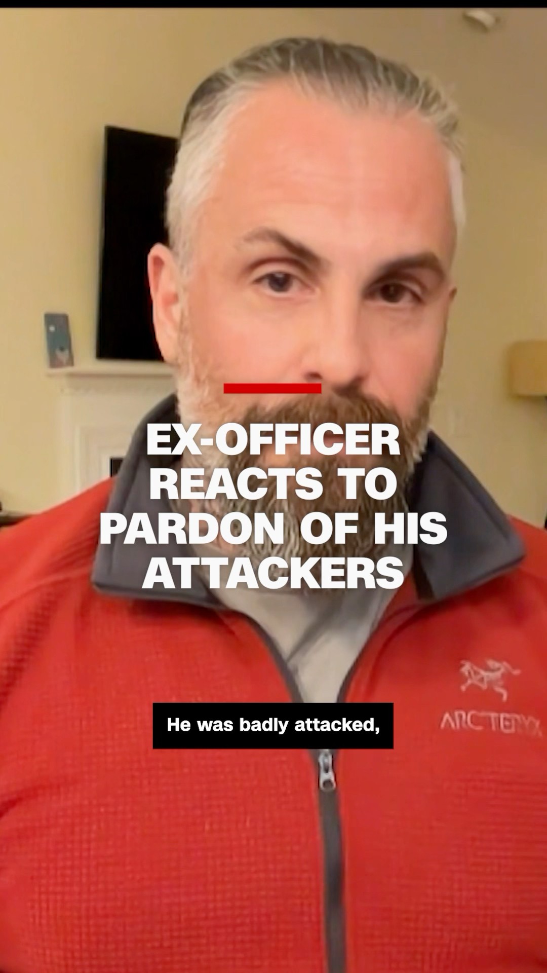 Ex-officer reacts to pardon of his attackers